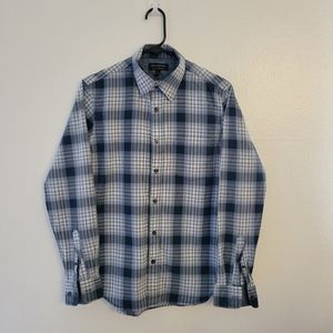 Men’s Banana Republic Long Sleeve Plaid Button Down Shirt Size Small